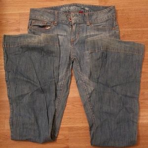 Guess Jeans Charlie Ultra Flar size 26 stretch
